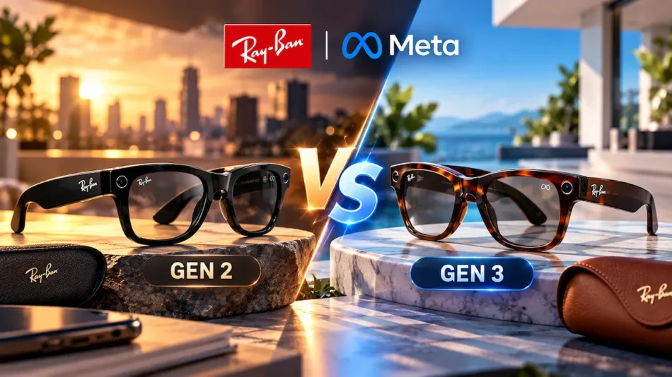Ray-Ban Meta Gen 3 vs Gen 2